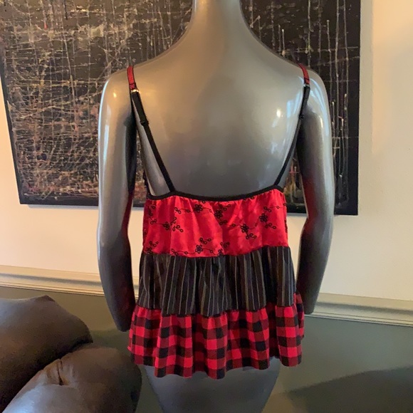 Rampage Mixed Pattern Camisole - Picture 2 of 8